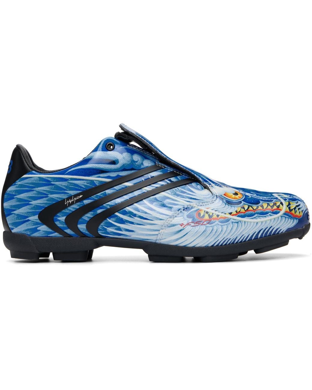 Y-3 Blue F50 Tunit Beast Sneakers