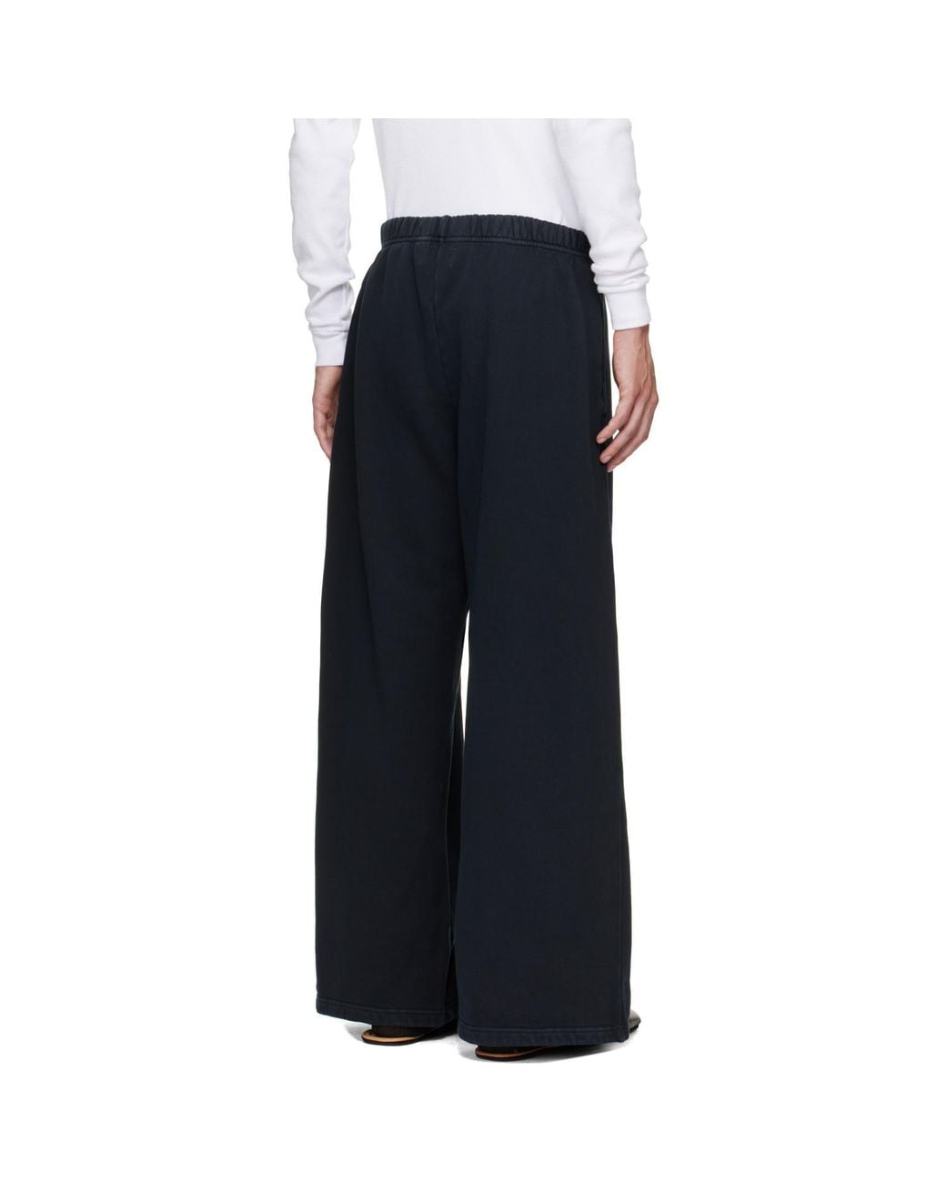 Les Tien Blue Heavyweight Party Sweatpants for men