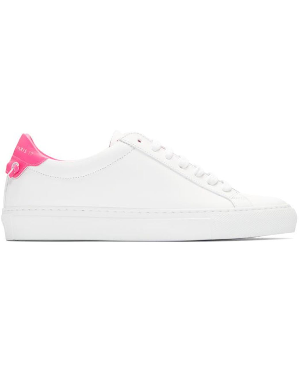 Givenchy White & Pink Urban Knots Sneakers | Lyst