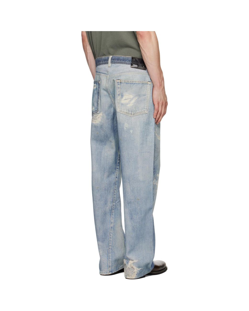 Our Legacy Blue Third Cut Jeans for men