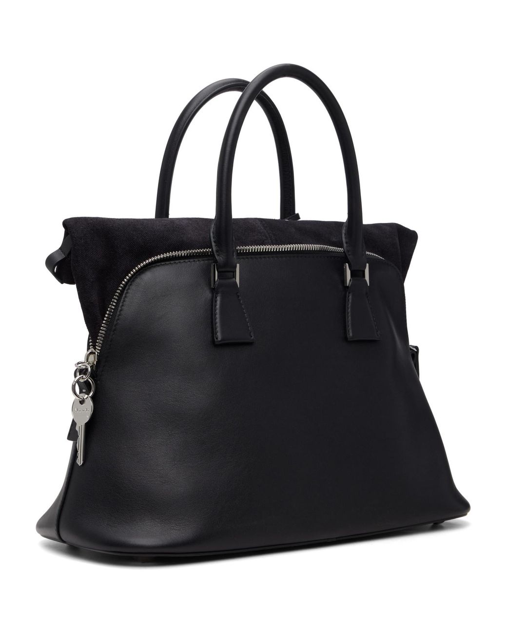 Maison Margiela Black 5Ac Soft Medium Tote for men