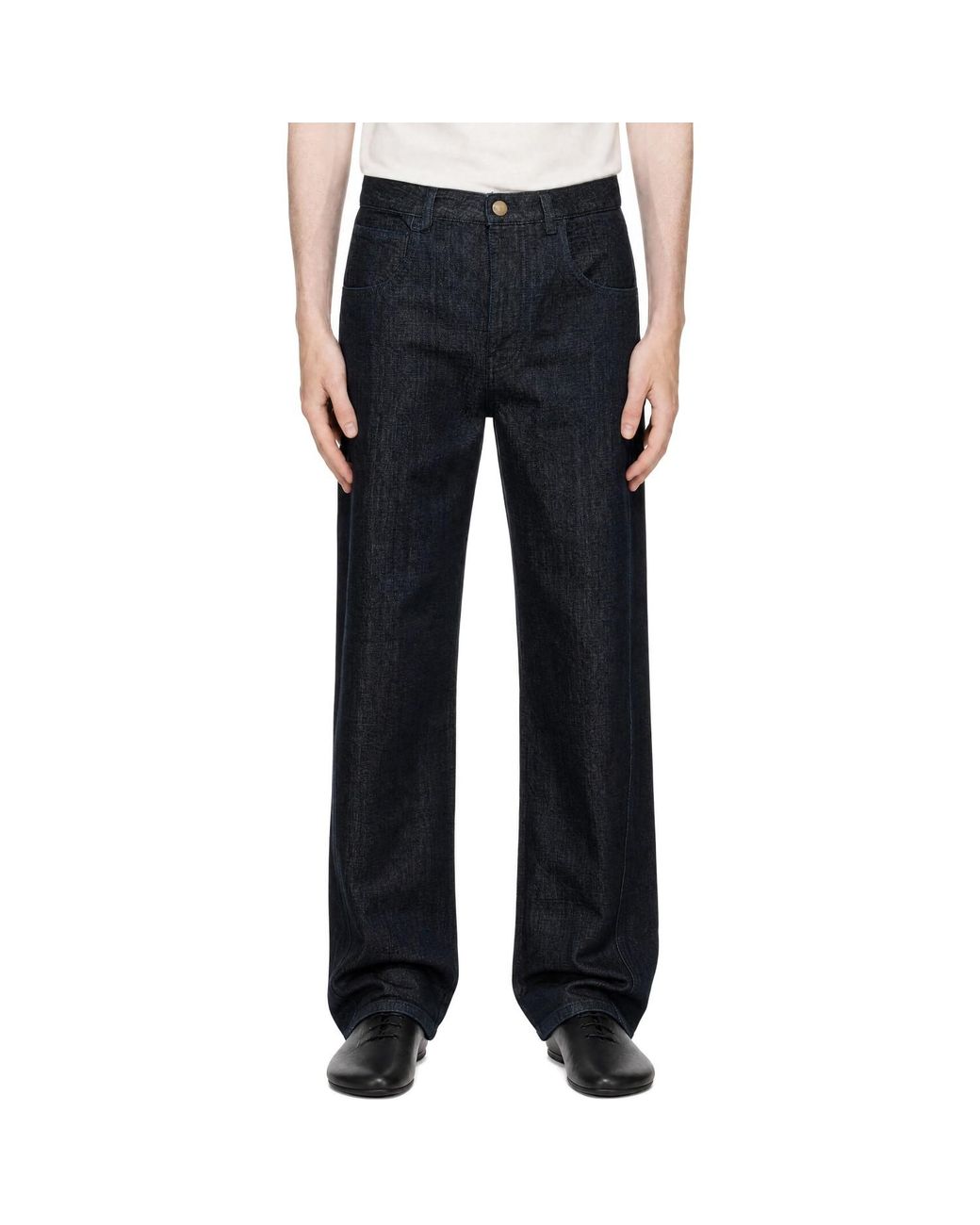 Jacquemus Black 'The Miranda De-Nimes' Jeans for men