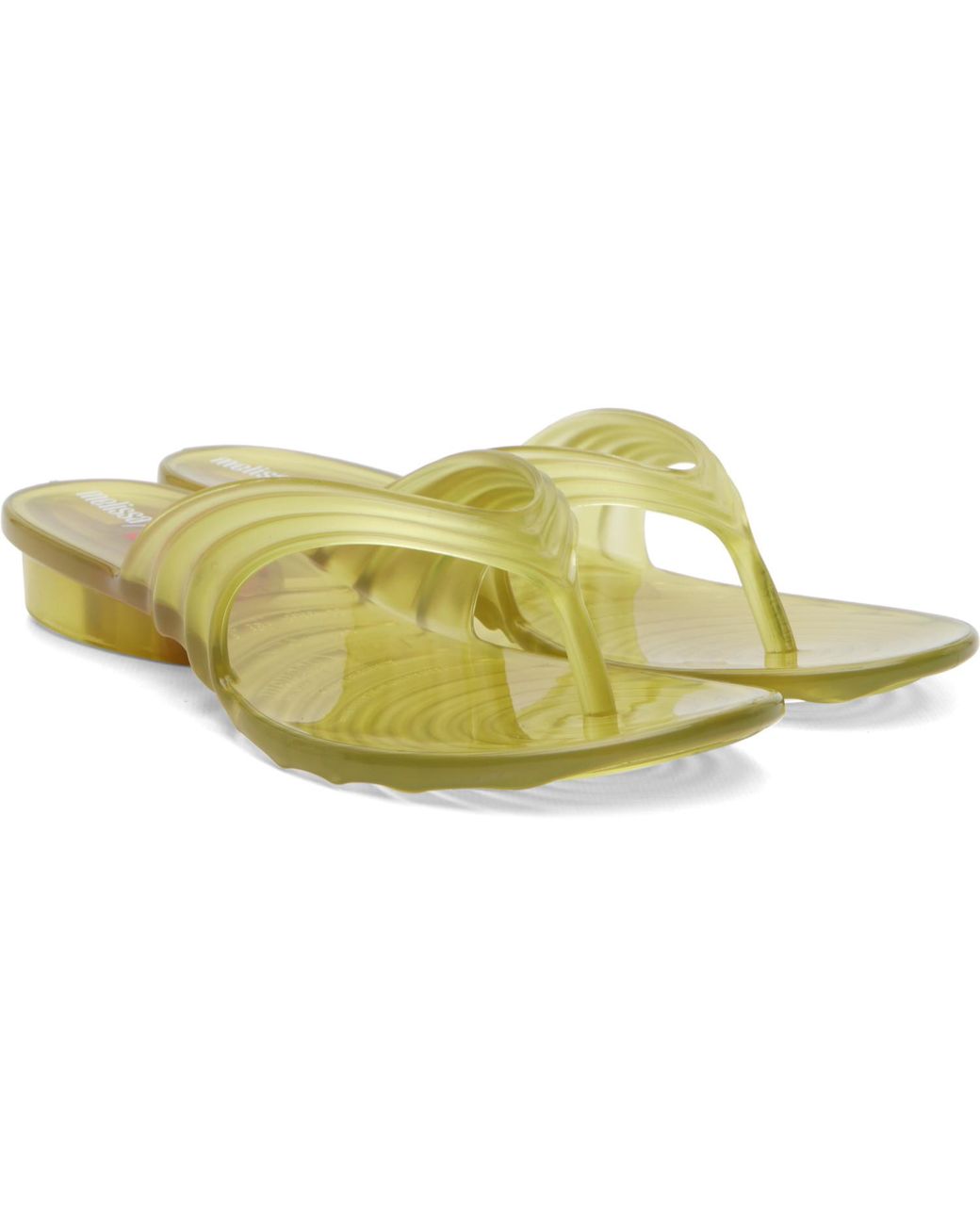 DIESEL Yellow Mellisa Edition Sculptural Flip-Flops