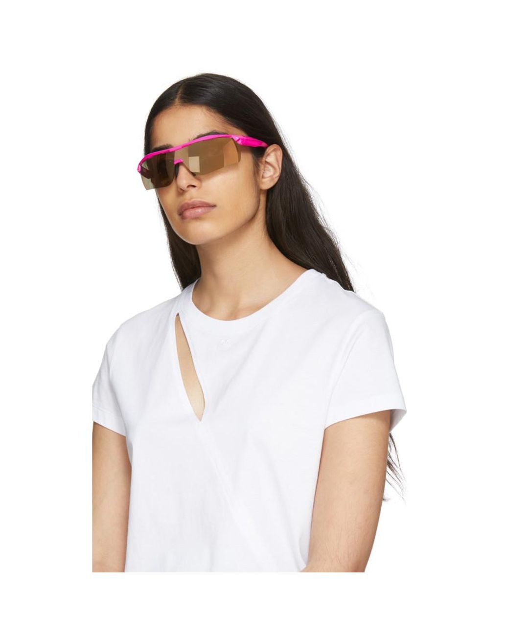 Stella mccartney cheap shield sunglasses