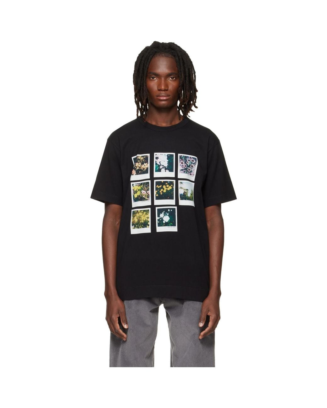 Dries Van Noten Black Show T-Shirt for men