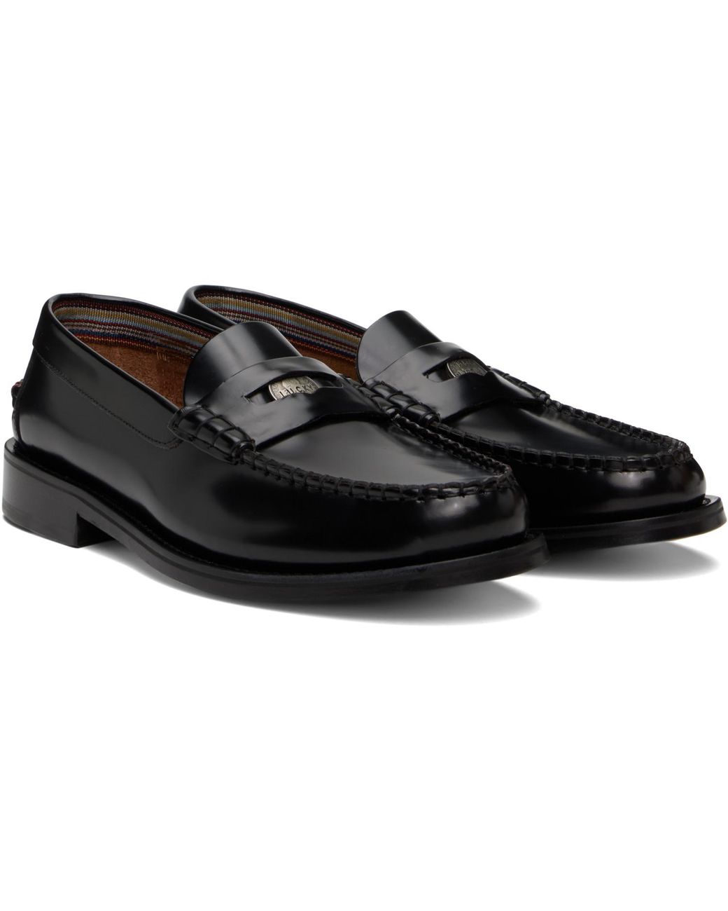 Paul Smith Black Rialto Loafers for men