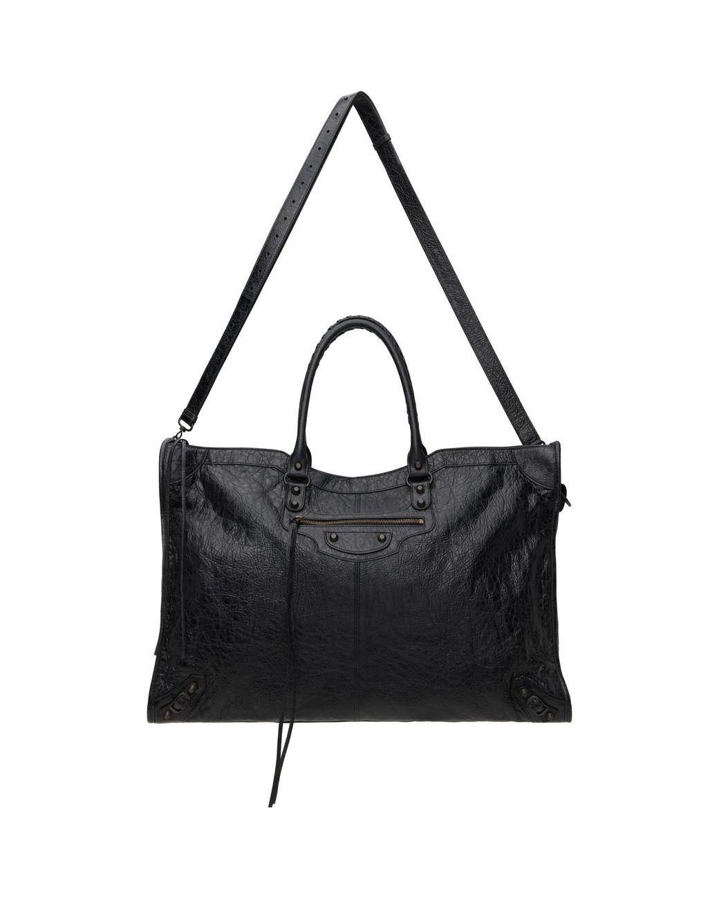 Balenciaga Black 'Le City' Travel Bag for men