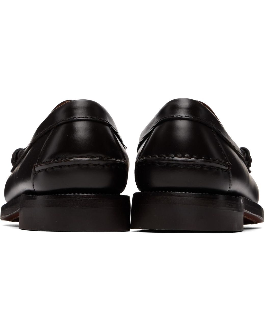 Sebago Black Classic Dan Loafers for men