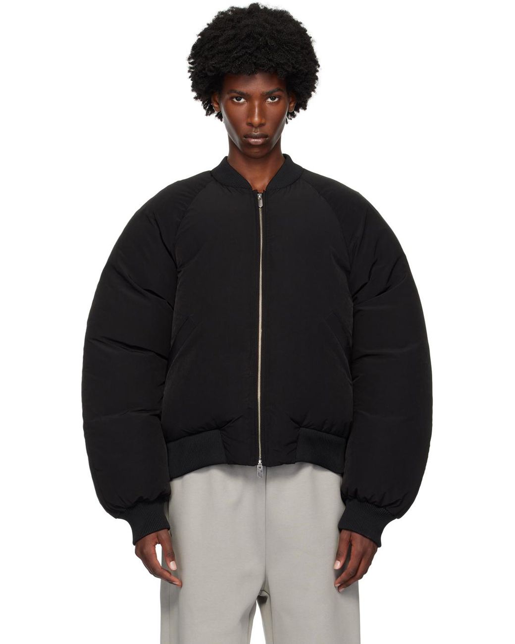 Seventh Sumo Bomber Jacket in Black for Men | Lyst UK