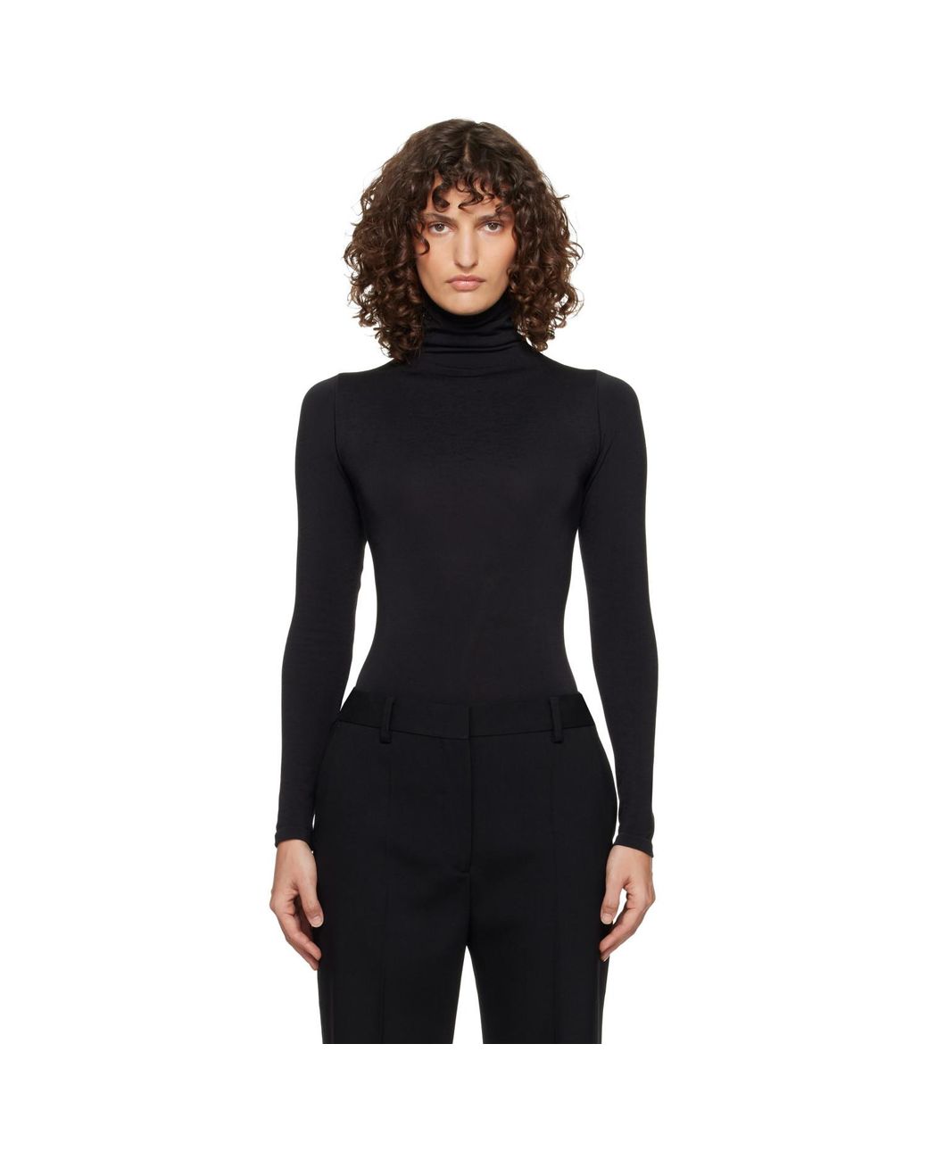 Wolford Black Colorado Bodysuit