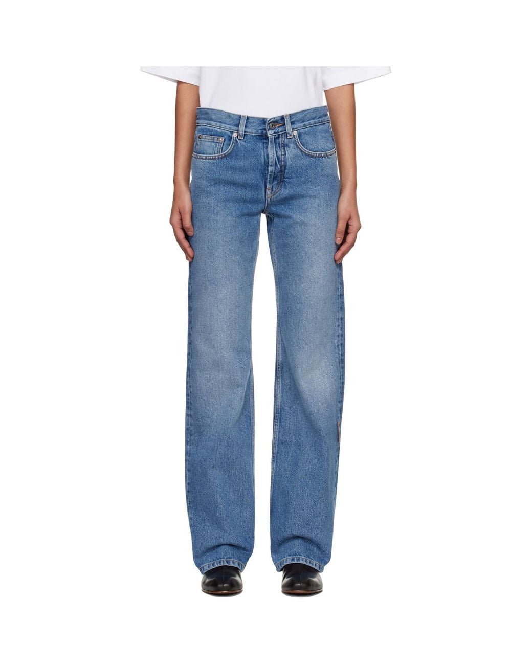 Off-White c/o Virgil Abloh Blue Susy Jeans