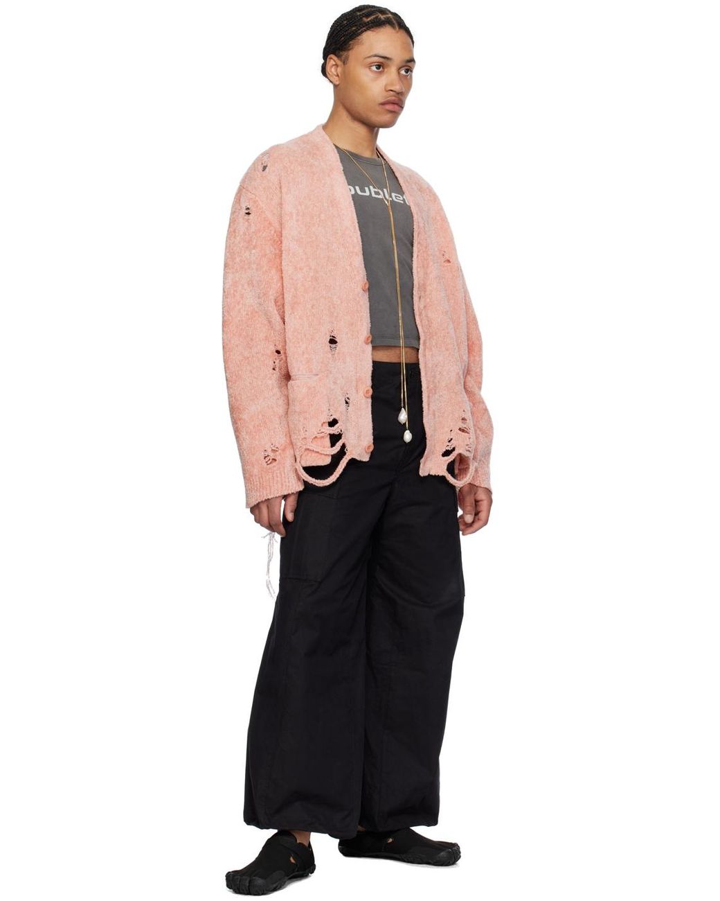 メンズ Doublet ブラック Robot Legs カーゴパンツ ブラック | Lyst