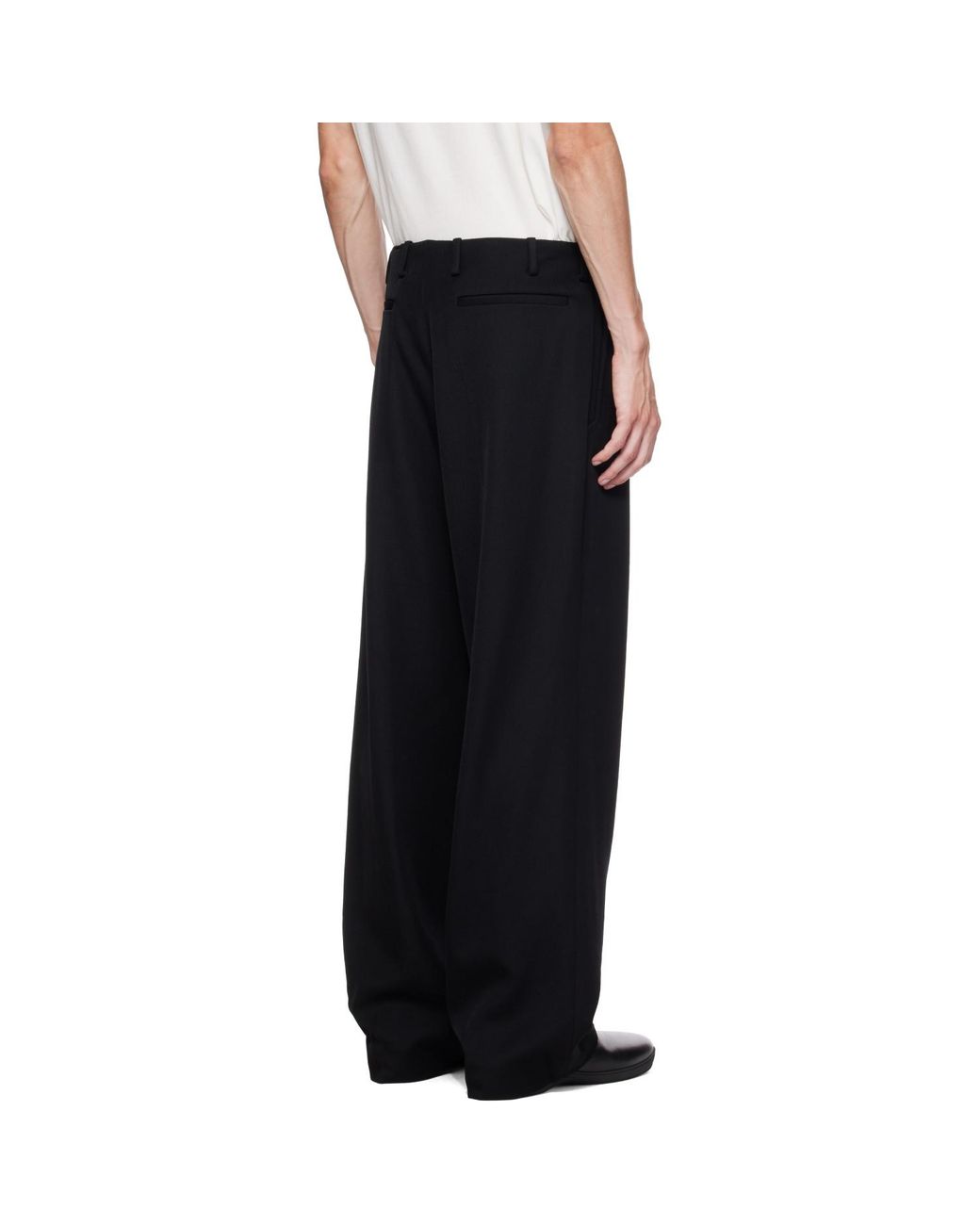 Kiko Kostadinov Black Votive Trousers for men