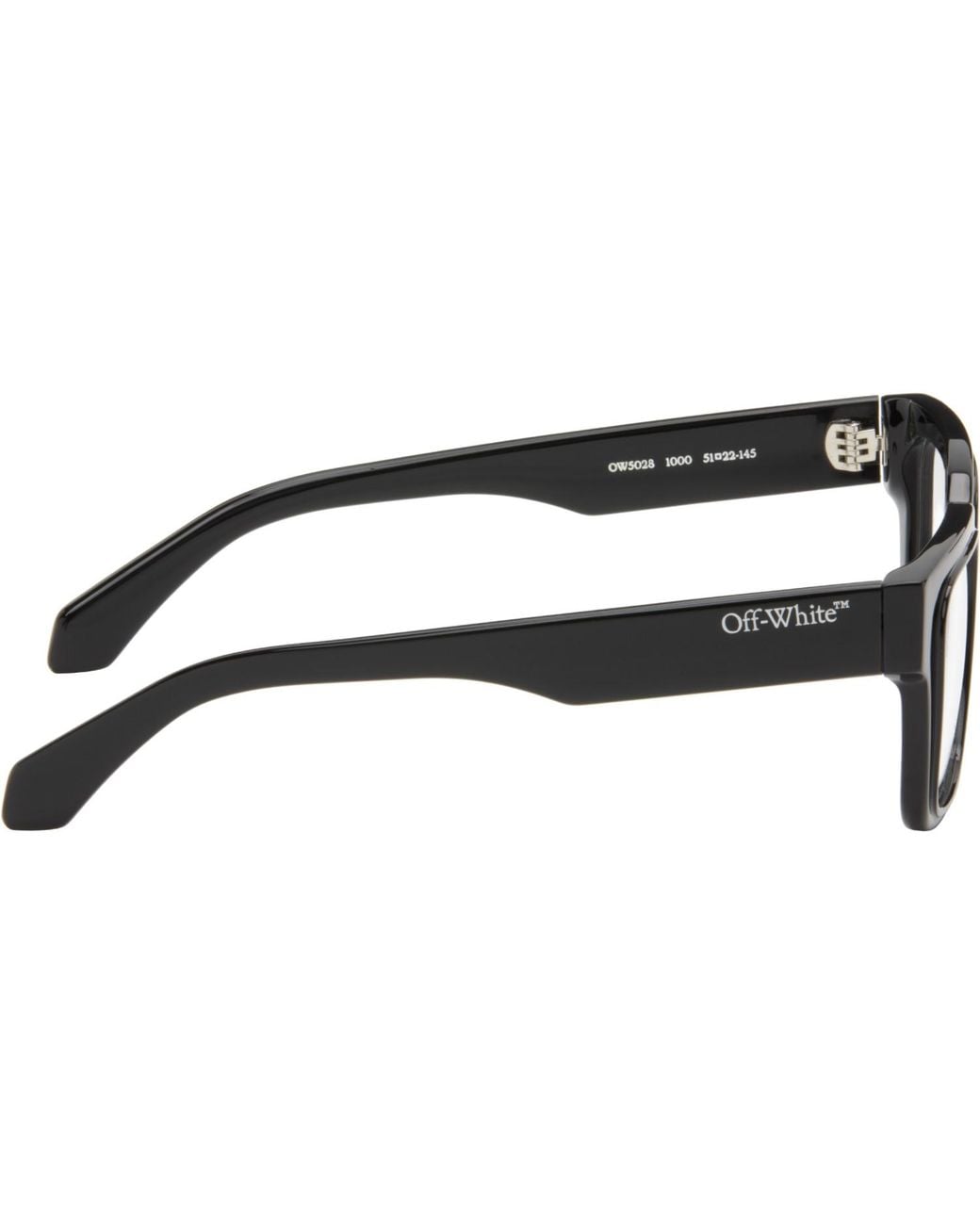 Off-White c/o Virgil Abloh Black 5028 Glasses for men