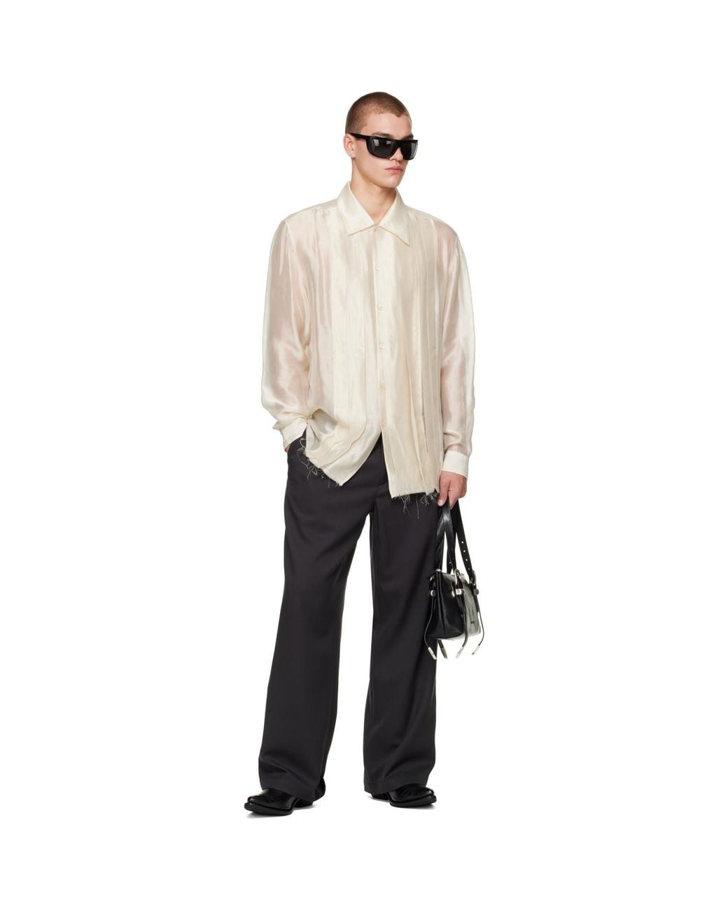 Our Legacy Natural Off- Tuxedo Every Shirt for men