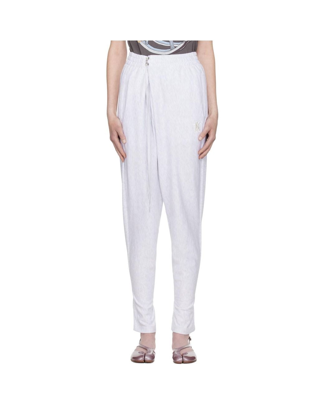 OPEN YY Black Convertible Sweatpants
