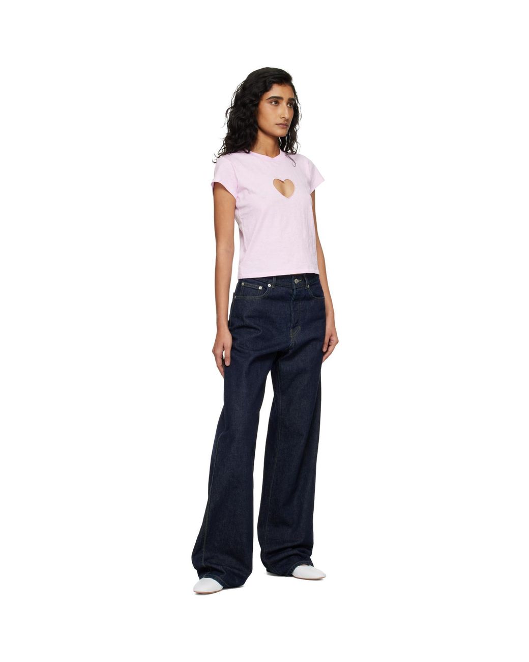 Skims Pink Worn