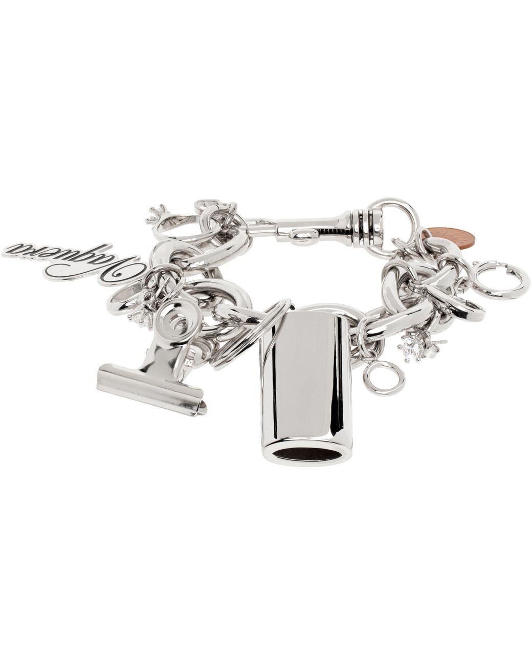 【VAQUERA】D'heygereエディション 2.0 チャームネックレス D'HEYGERE x VAQUERA CHARM NECKLACE 2.0 / SILVER/WHITE | MEN