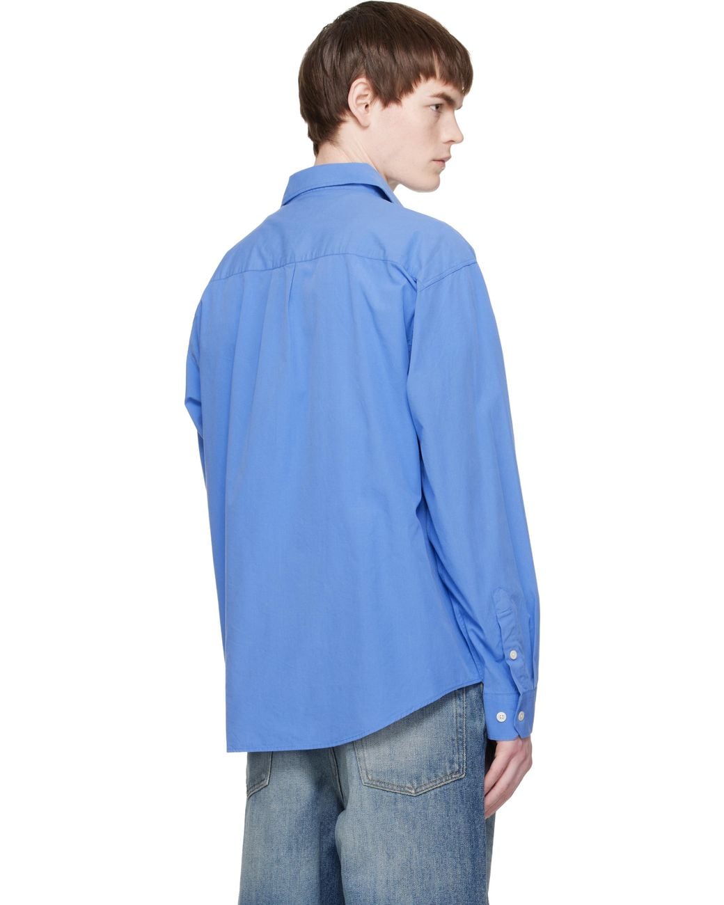 mfpen Blue Executive Shirt for men
