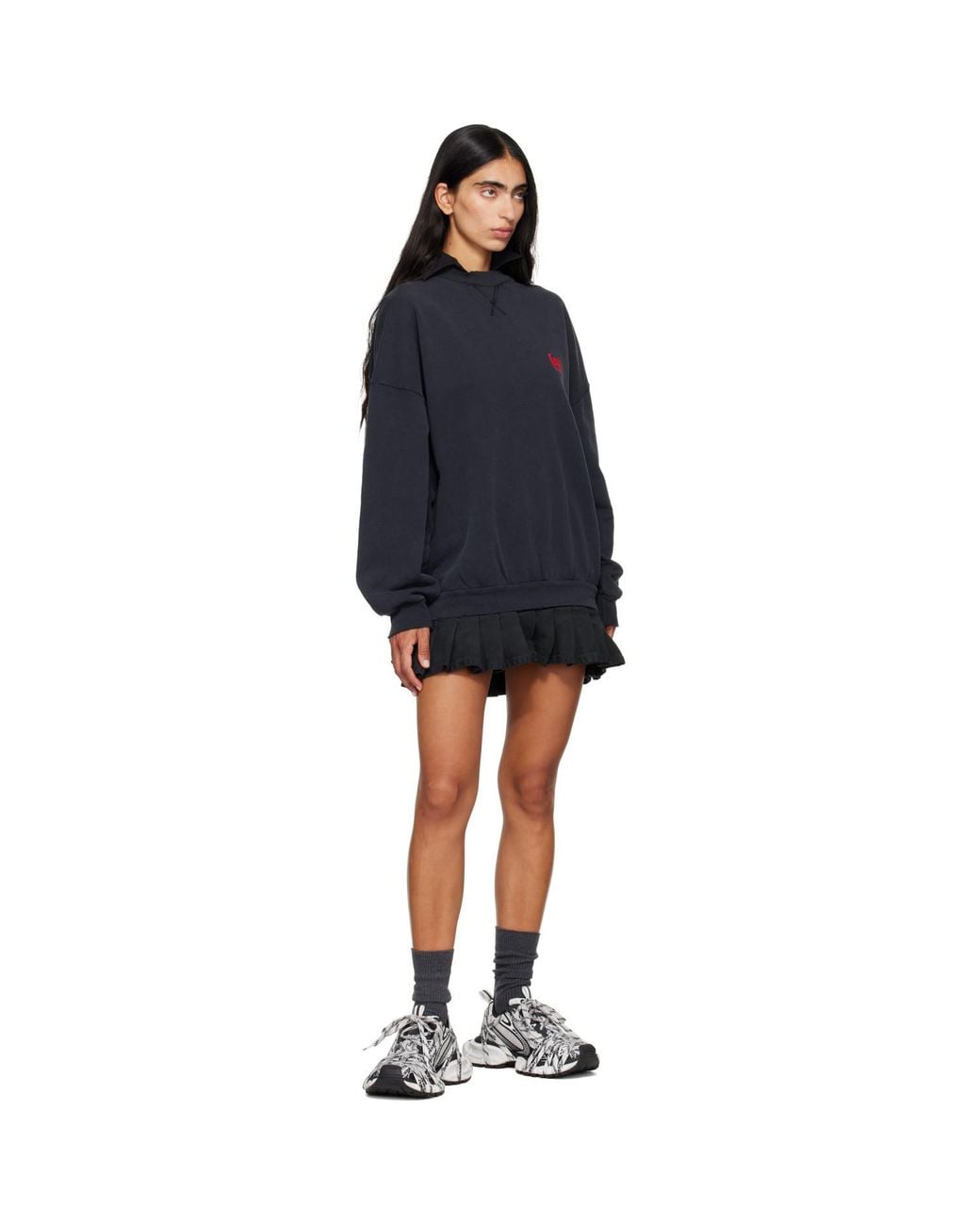 Balenciaga Gray 3Xl Extreme Laces Sneakers