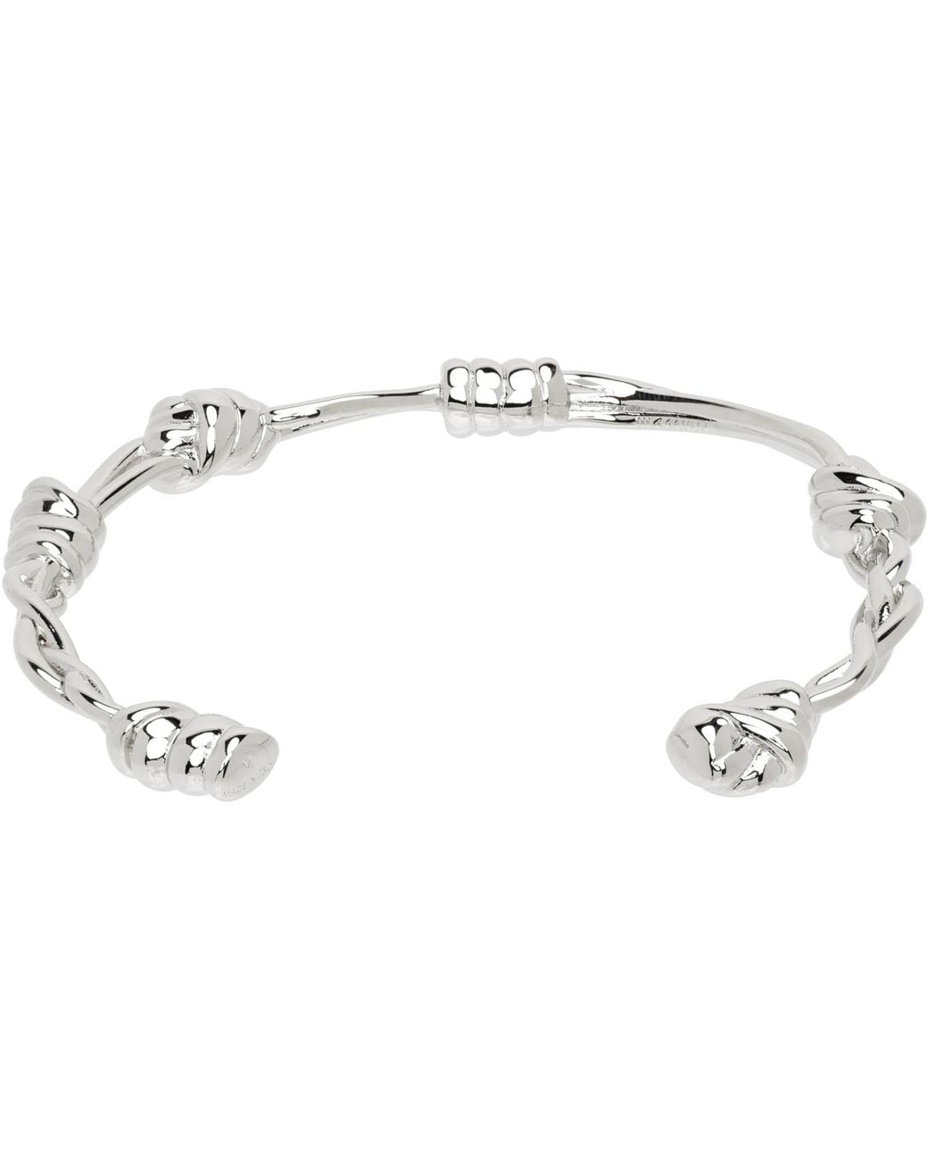 Jil Sander Metallic Knot Bracelet