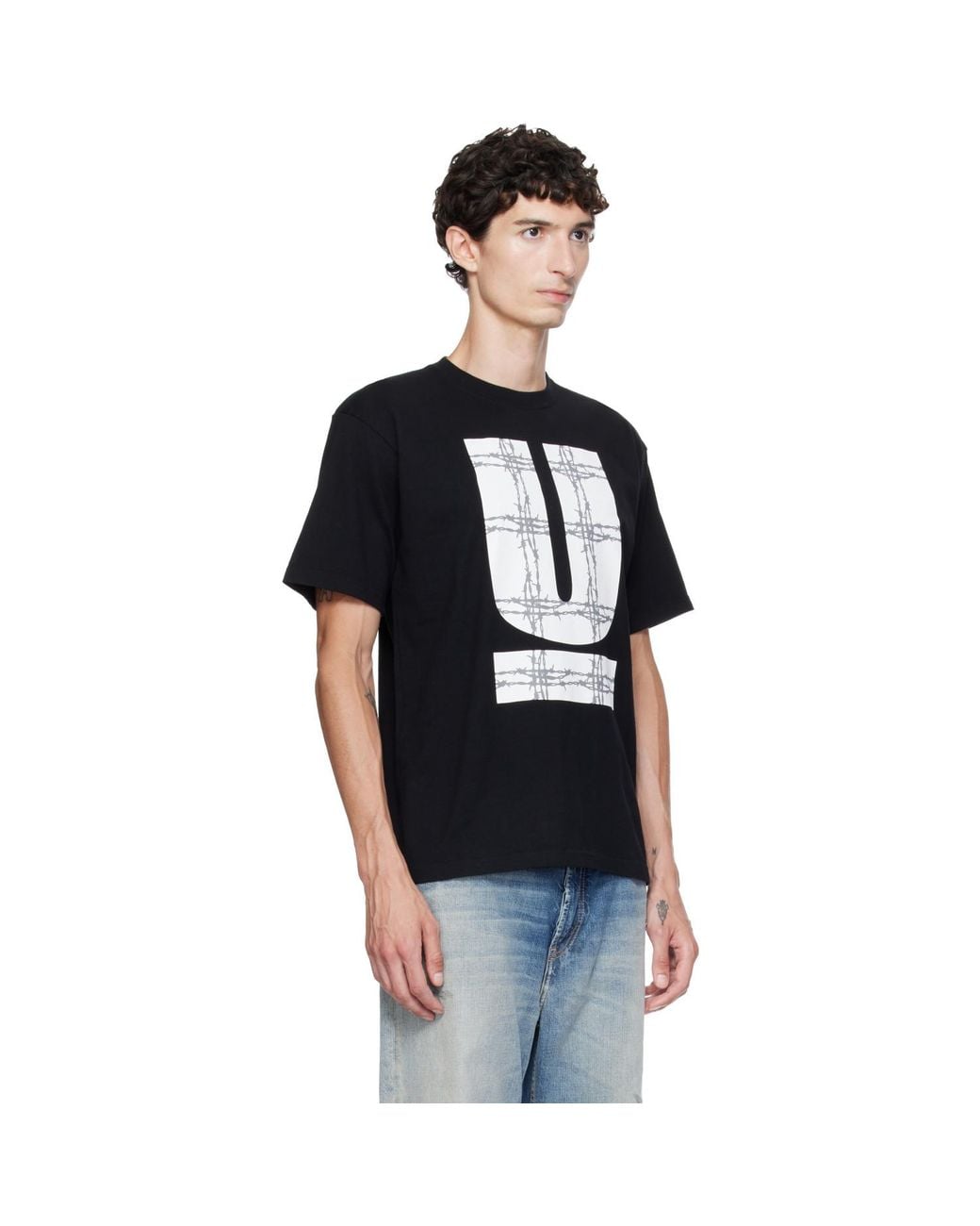 Undercover Black Uc2F3805 T-Shirt for men