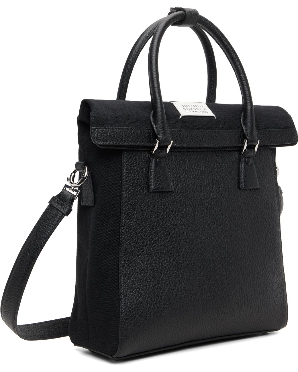 メンズ Maison Margiela ブラック スモール 5Ac Daily Vertical トートバッグ Black