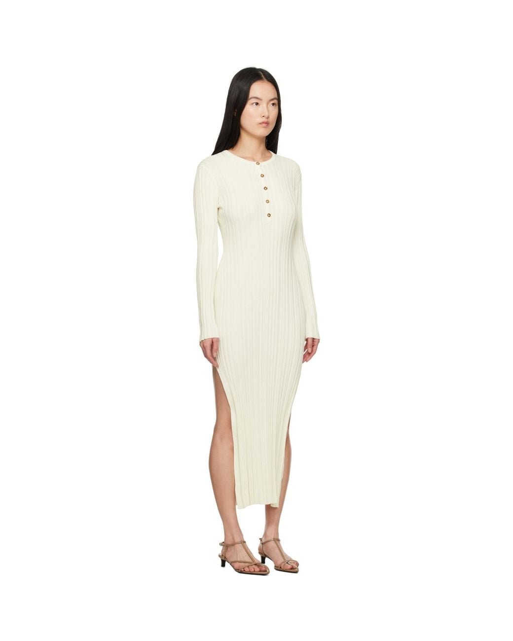 Loulou de Saison Black Off- Eldara Maxi Dress