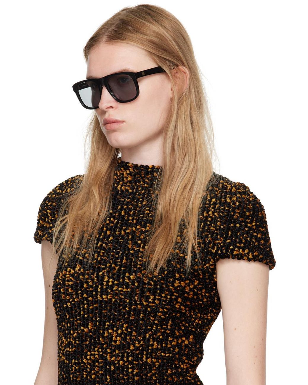 TOTEME ブラック The Navigator サングラス Navigator sunglasses black – TOTEME