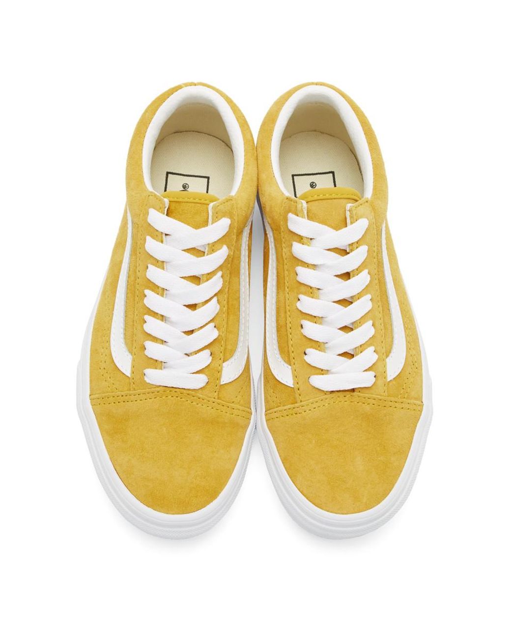 Vans Unisex Old Skool Suede Sneakers, Mango Mojito Yellow | Lyst