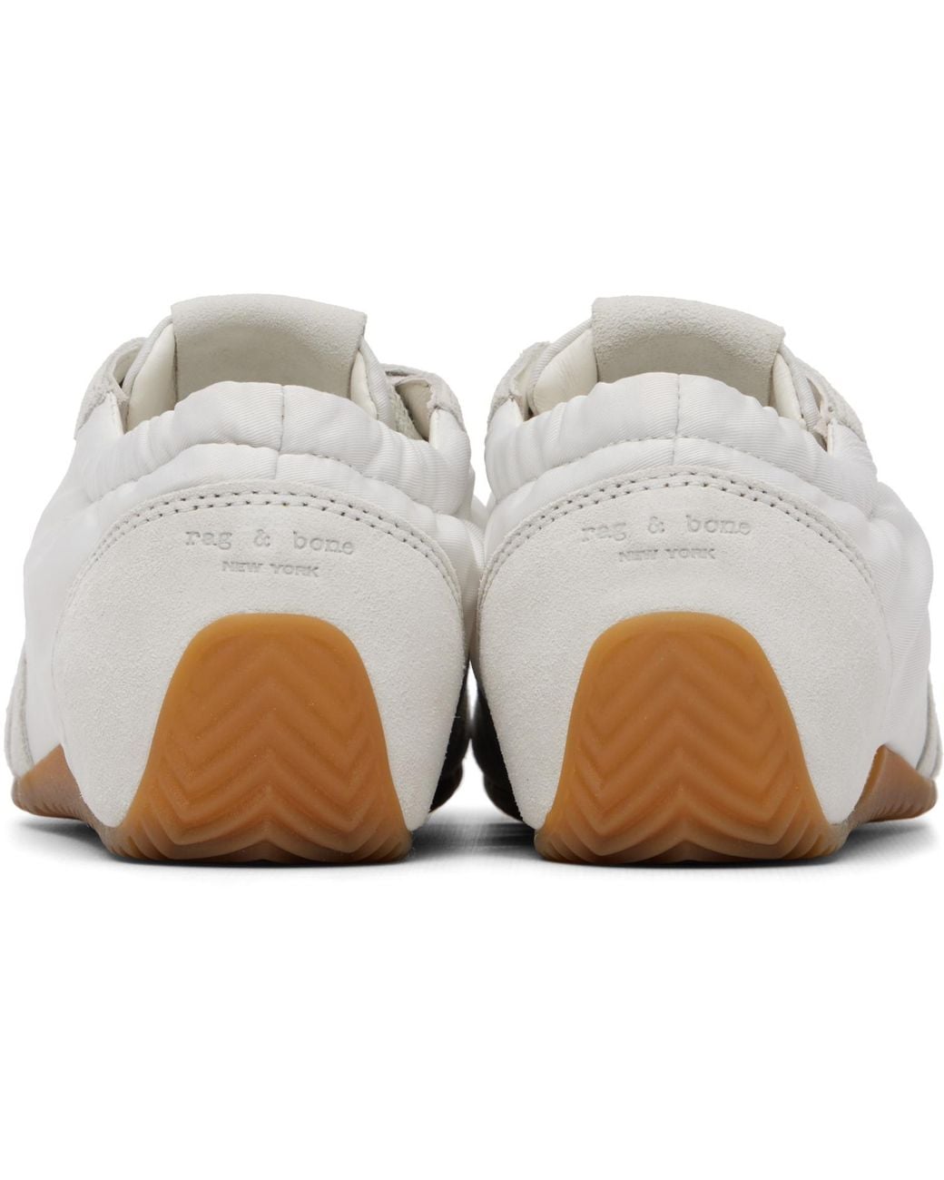 Rag & Bone White Emilee Ballet Runner Sneakers