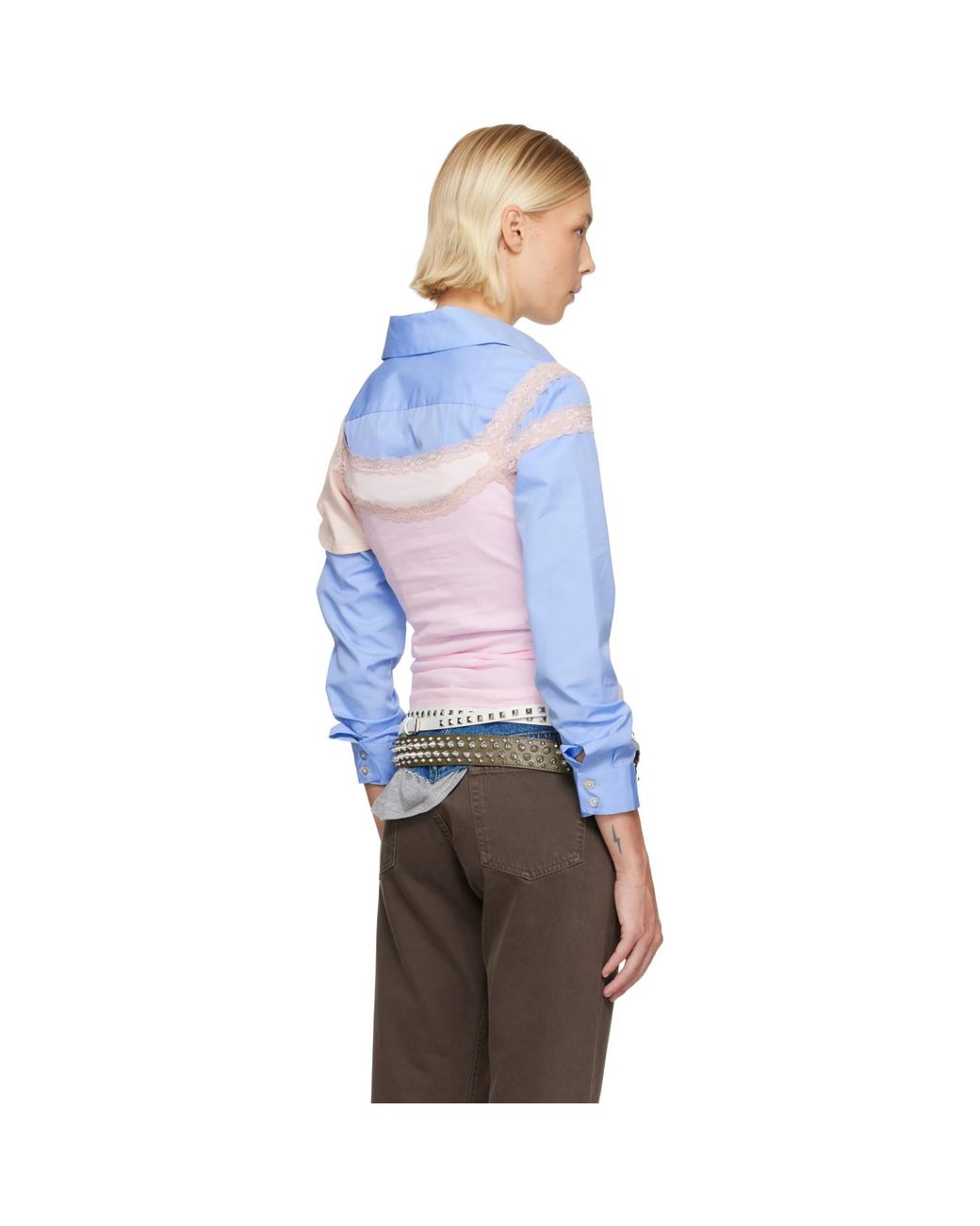 August Barron Pink Double Tank Top