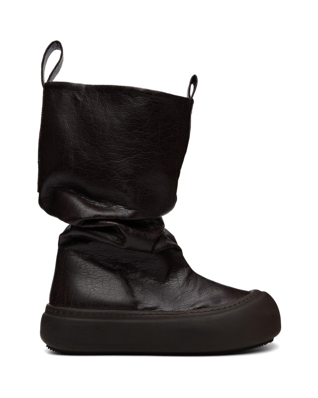 Yume Yume Black Ssense Exclusive Low Fisherman Boots