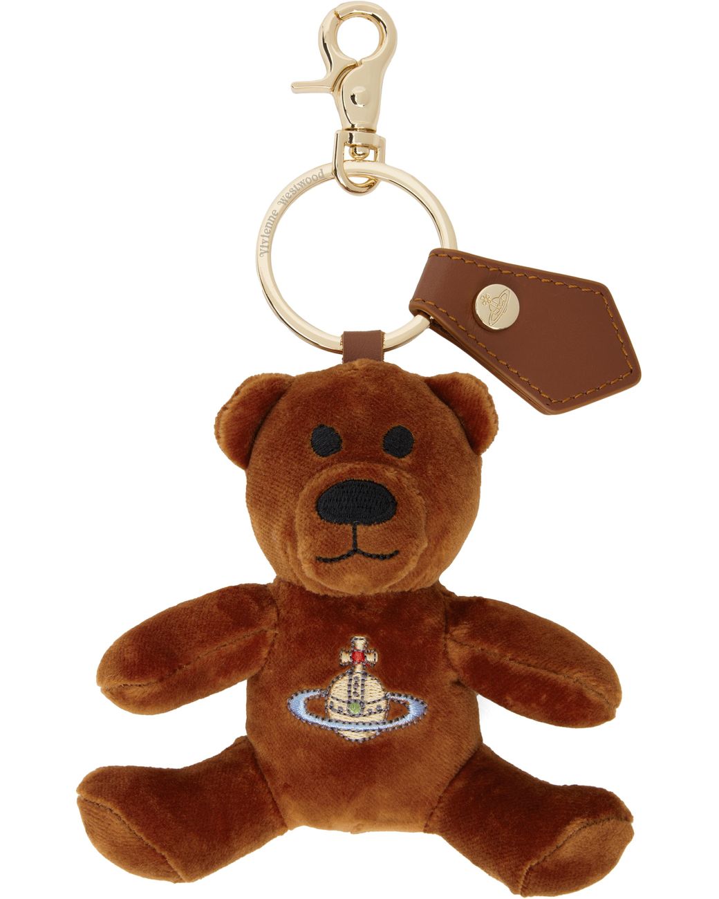 ★Vivienne Westwood★ 25SS Embroidered Logo Teddy Bear Keyri 26371947_56022995_322.jpg