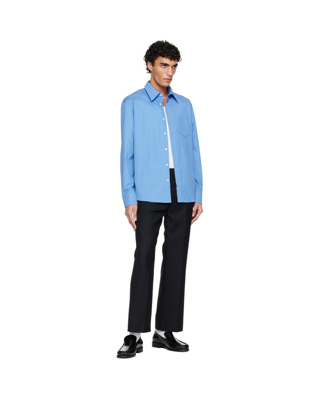 A.P.C. Black Jim Trousers for men