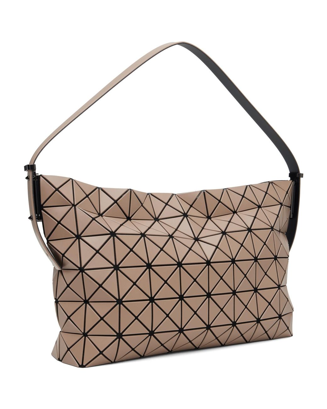 Issey Miyake Metallic Taupe Musette Bag