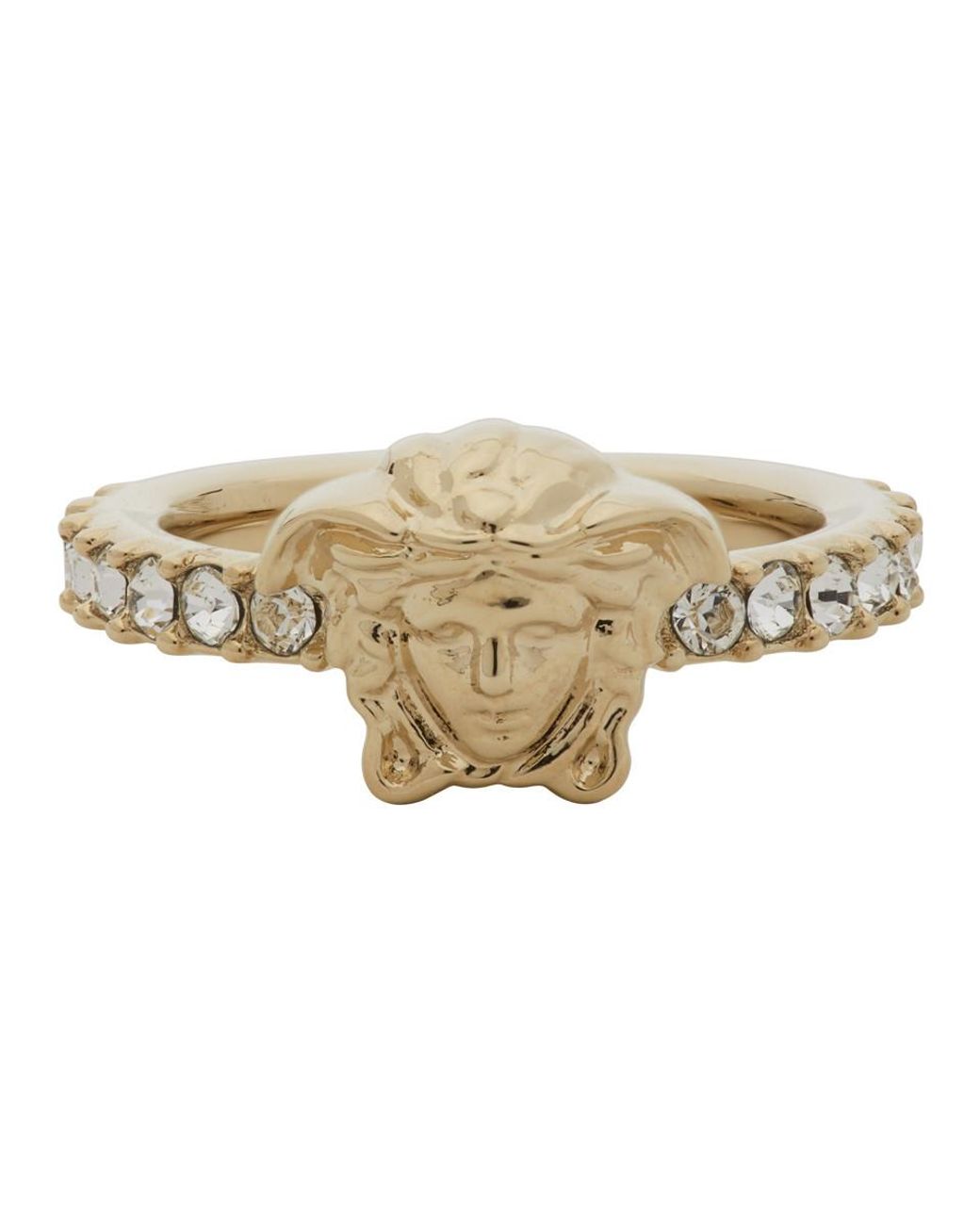 versace crystal ring