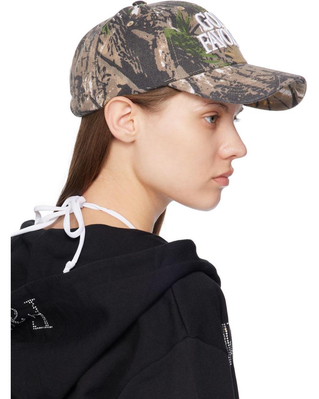 PRAYING Khaki 'God's Favorite' Cap in Black | Lyst UK