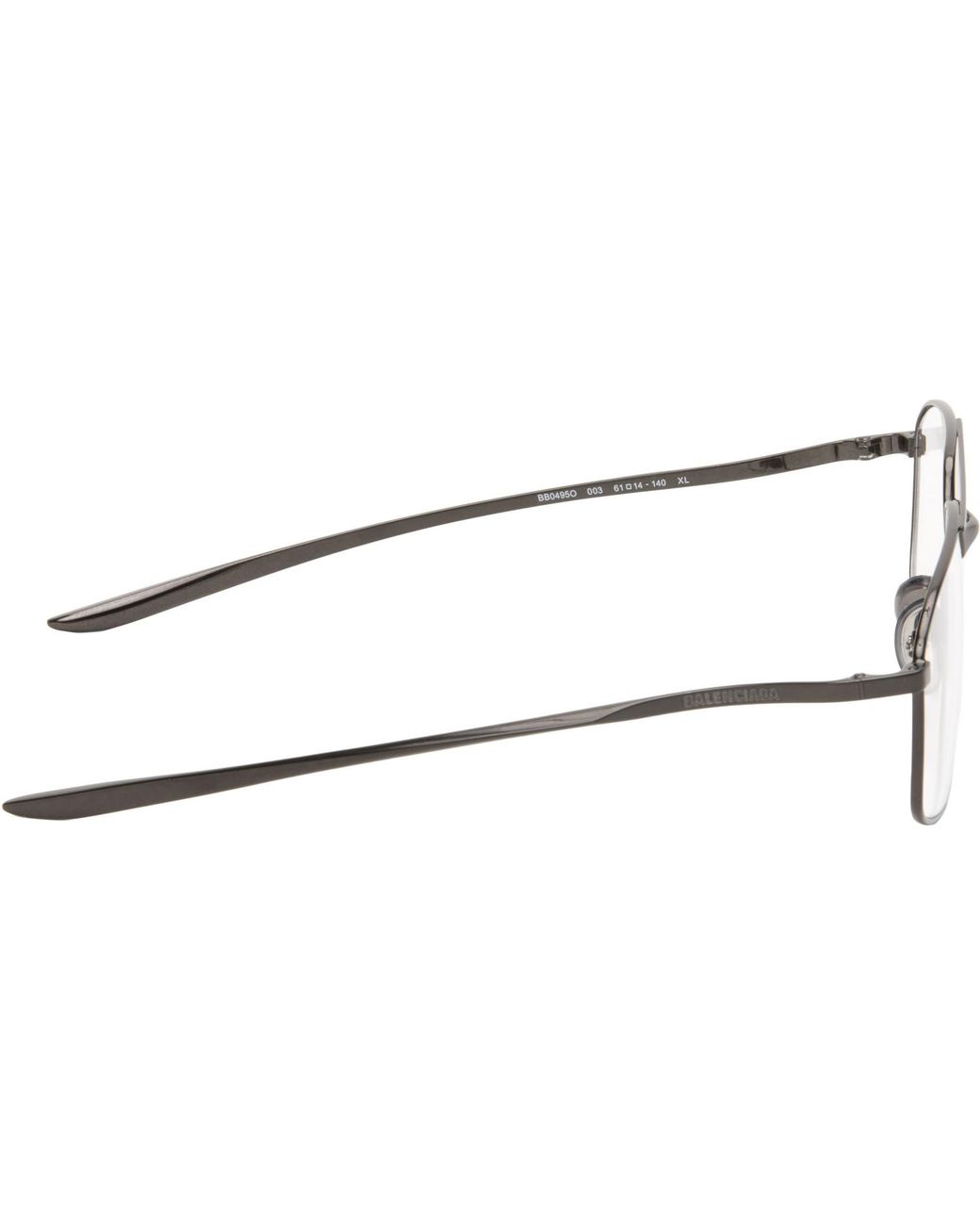Balenciaga Black Everyday Optical Frame Glasses for men
