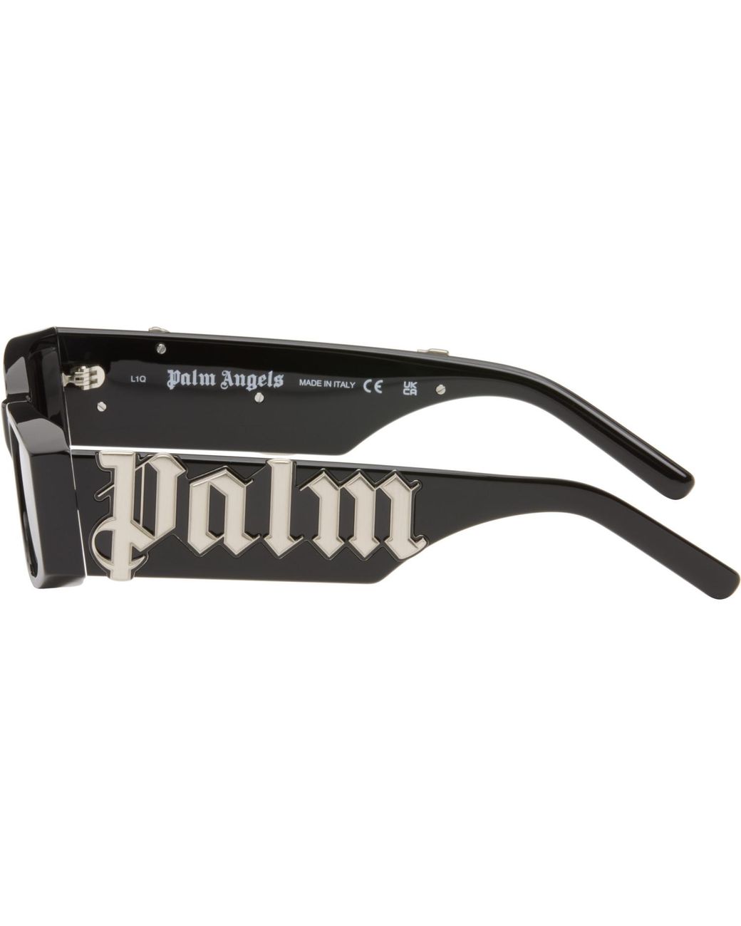 Palm Angels Gray Angel Sunglasses for men