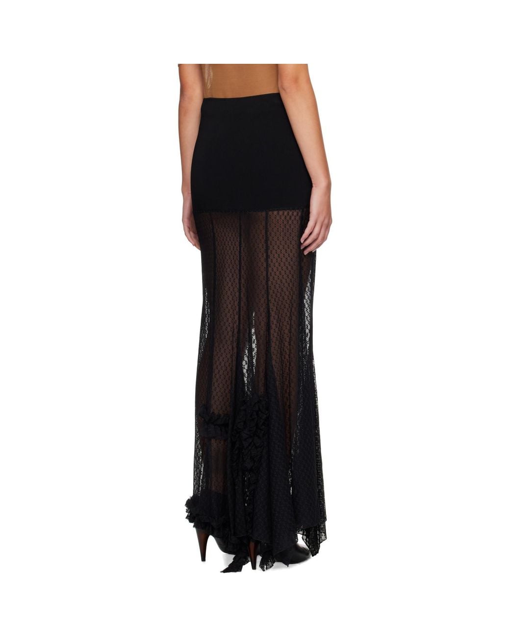 Isabel Marant Black Ioana Maxi Skirt