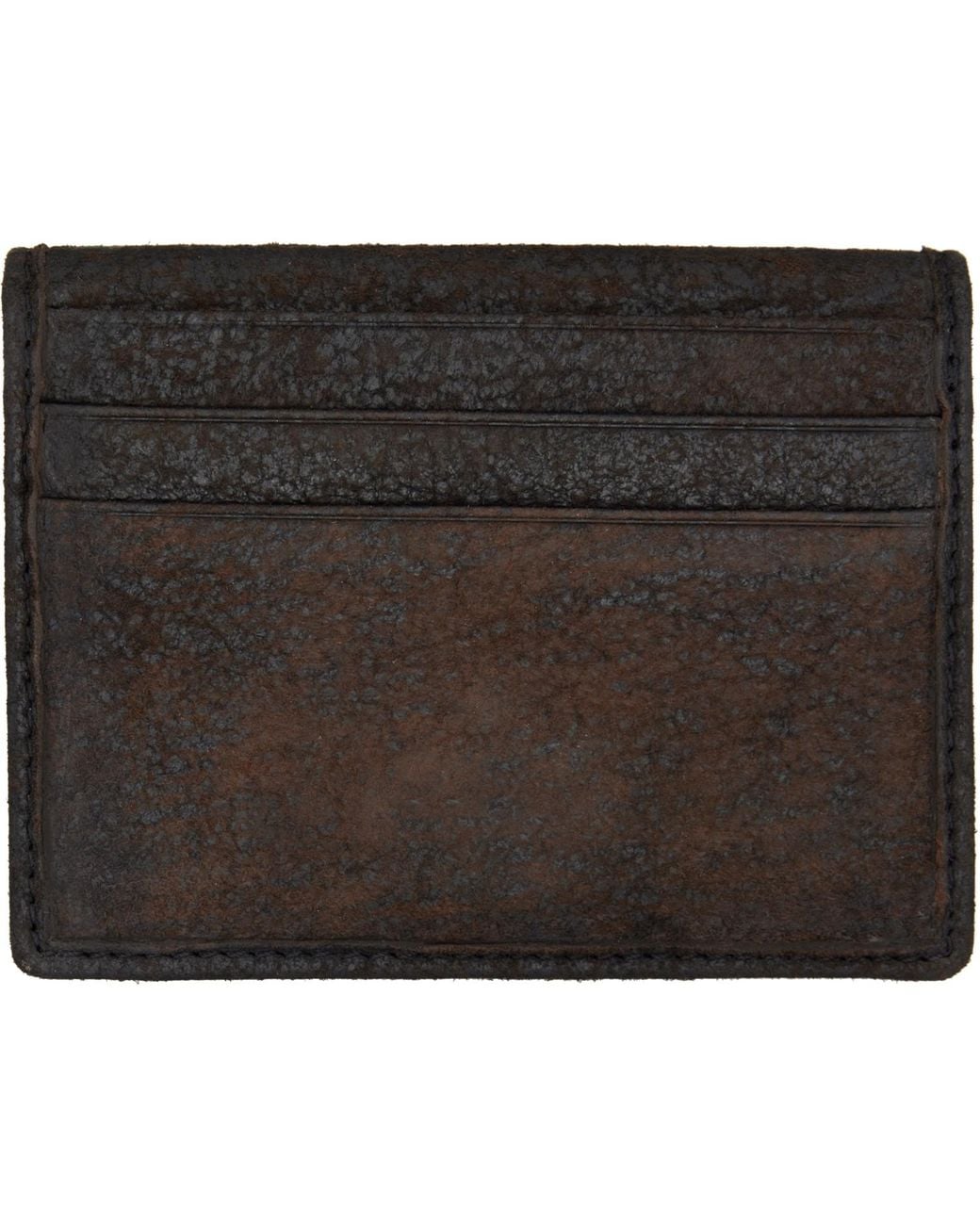 Vivienne Westwood Black Bifold Card Holder for men