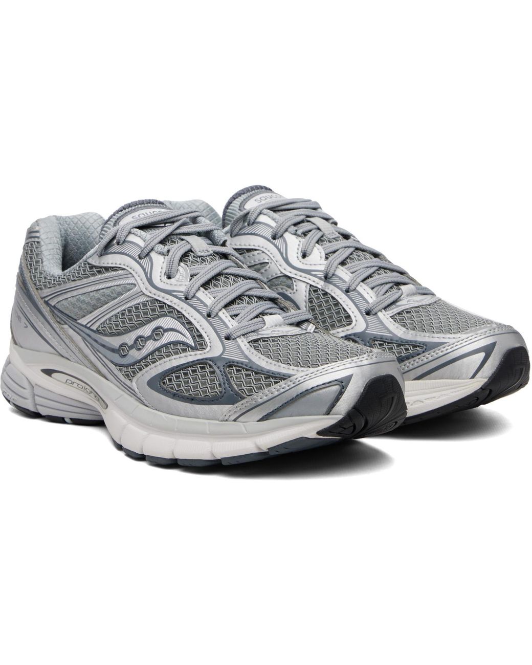 Saucony Gray Progrid Guide 7 Sneakers for men