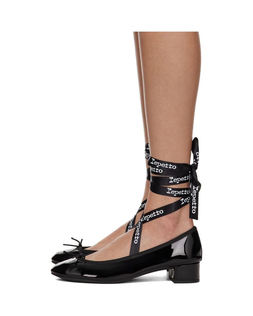 Repetto Black Camille Ballerina Heels