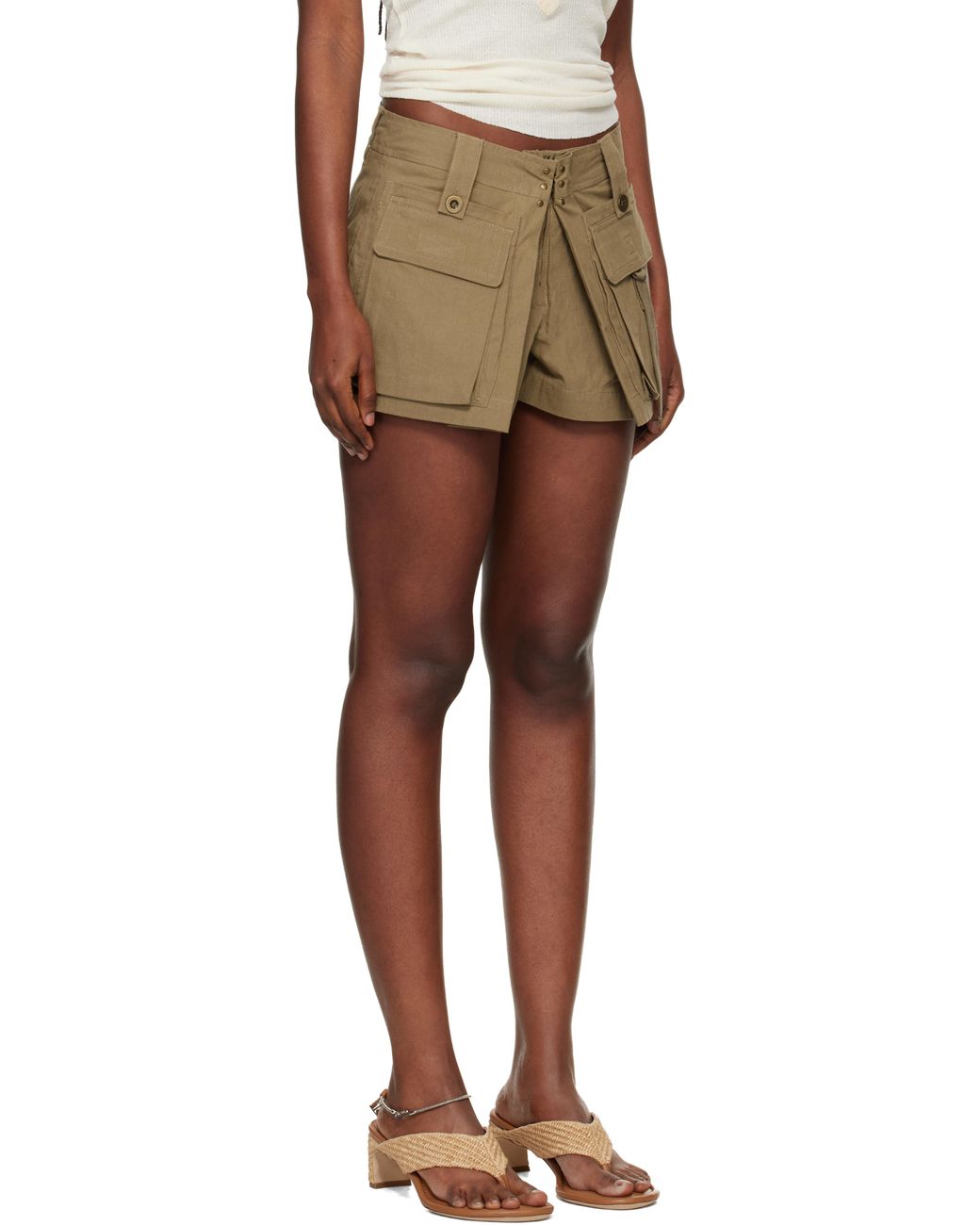 Isabel Marant Multicolor Barta Cotton Shorts