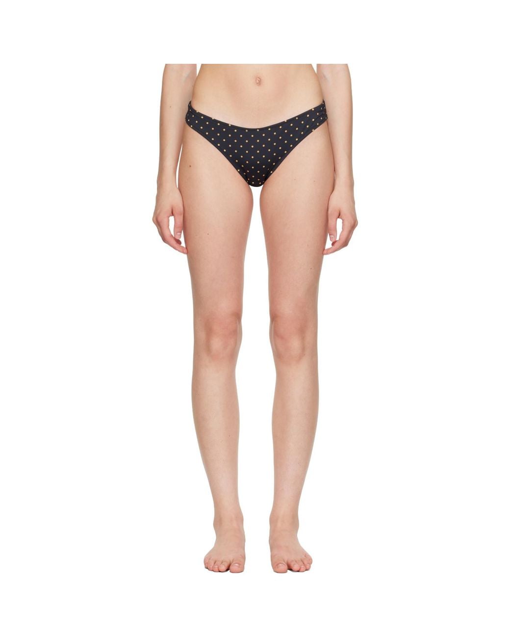 Fruity Booty Blue Celine Polka Bikini Bottom