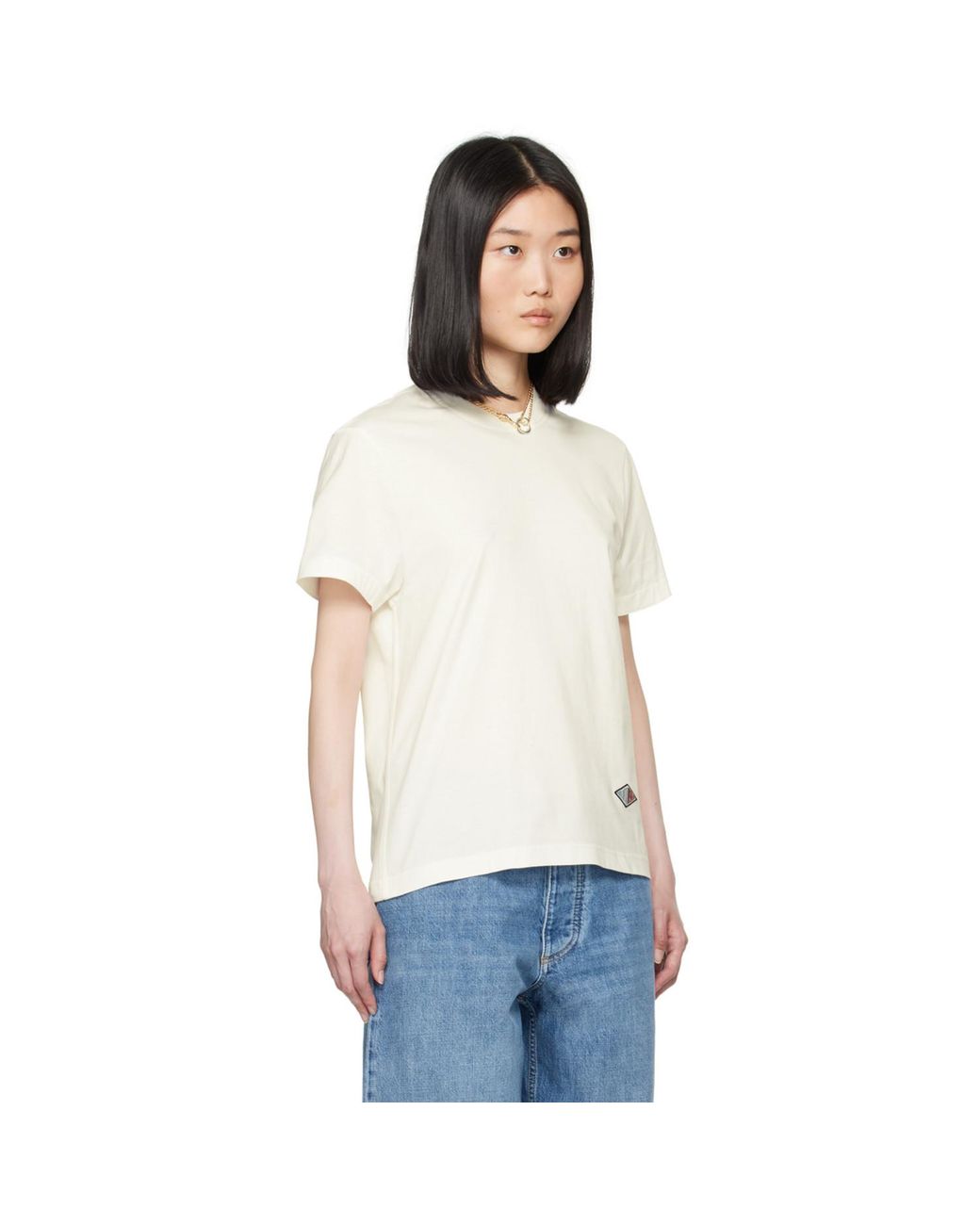 Bottega Veneta White Off- Light T-Shirt