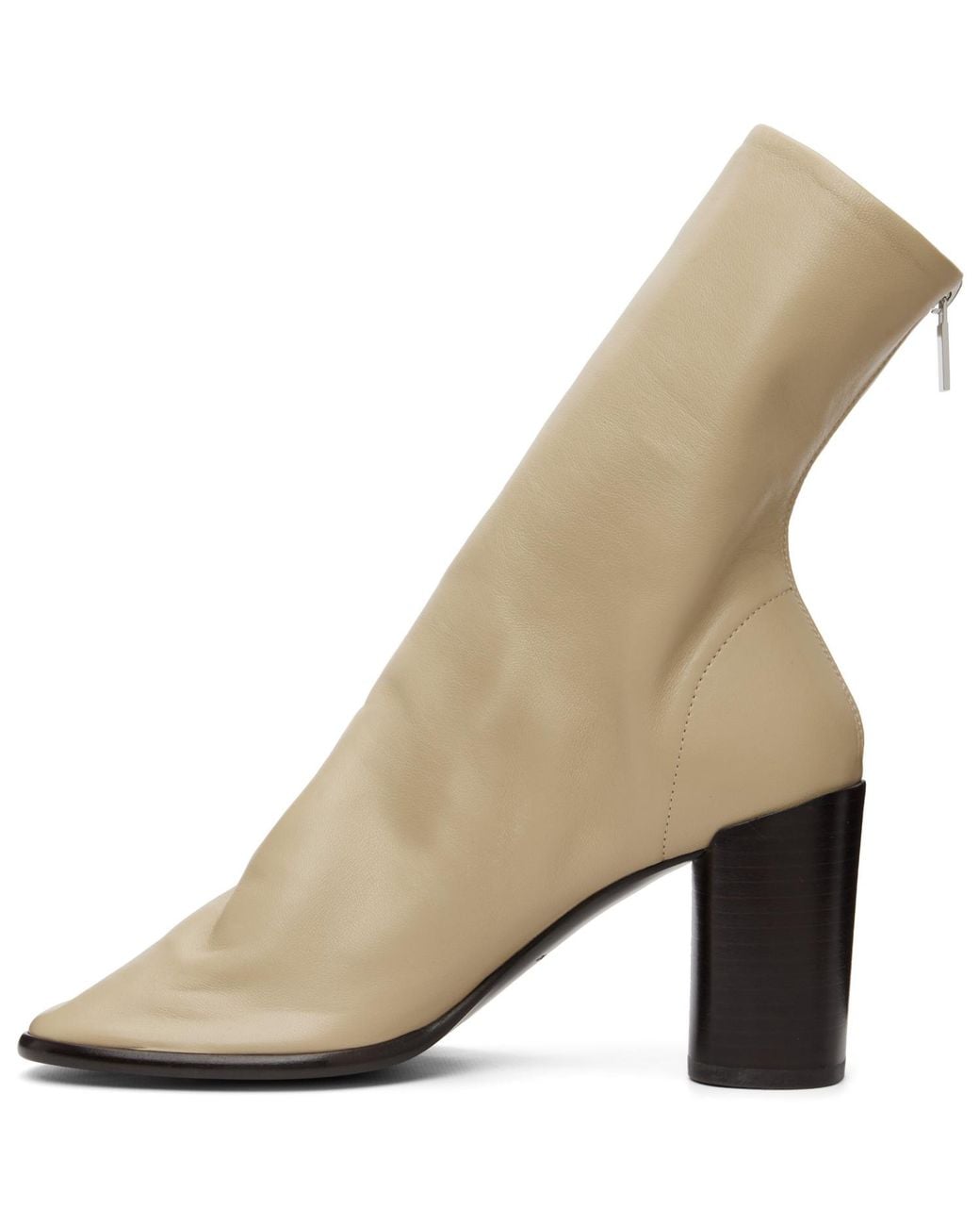 Lemaire Metallic 80Mm Glove Ankle Boots