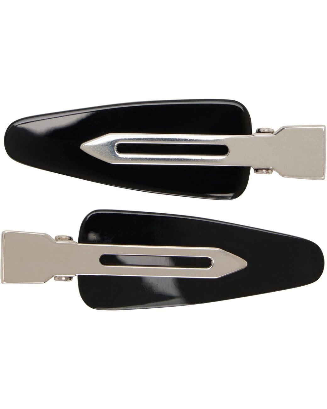 Balenciaga Black Salon 'Bb' Clip Set