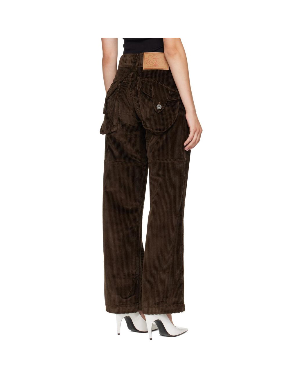 VAQUERA Brown Corduroy Trousers